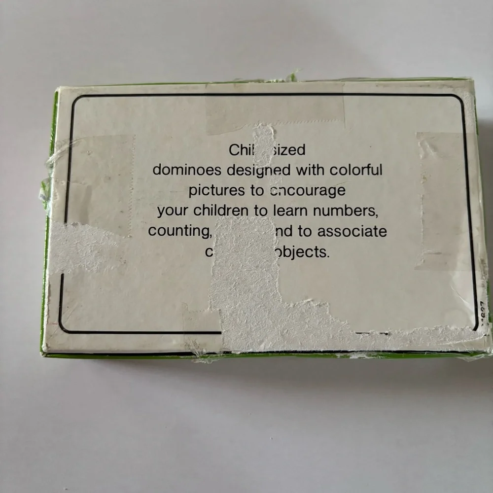 Nathan Forest Domino Puzzle Vintage Nature Animal Matching Kids Learning Toy - Picture 3 of 4